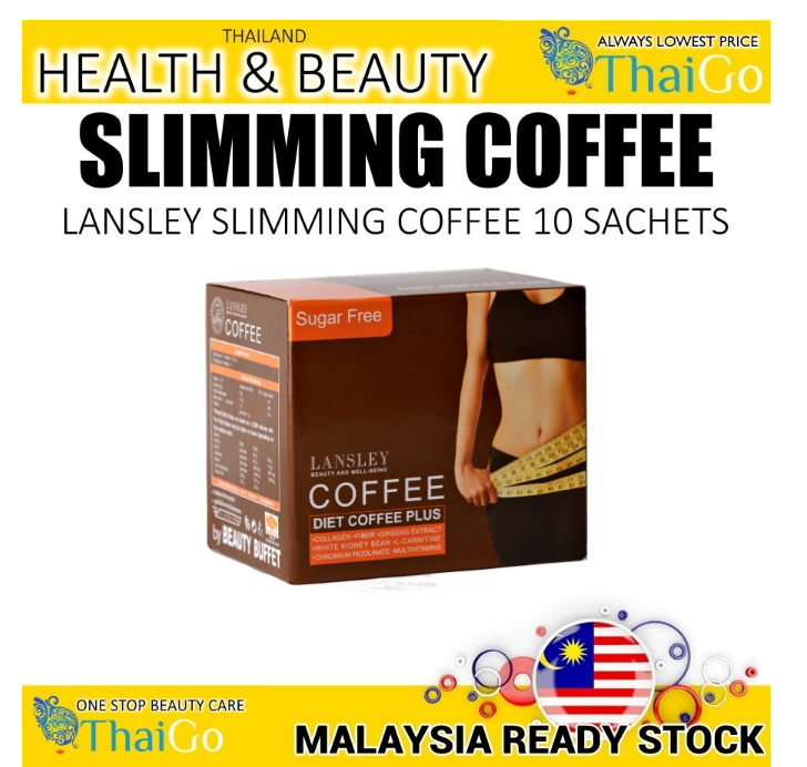 10 Box Thailand Beauty Buffet Coffee Diet Slimming Health Supplement (10's)