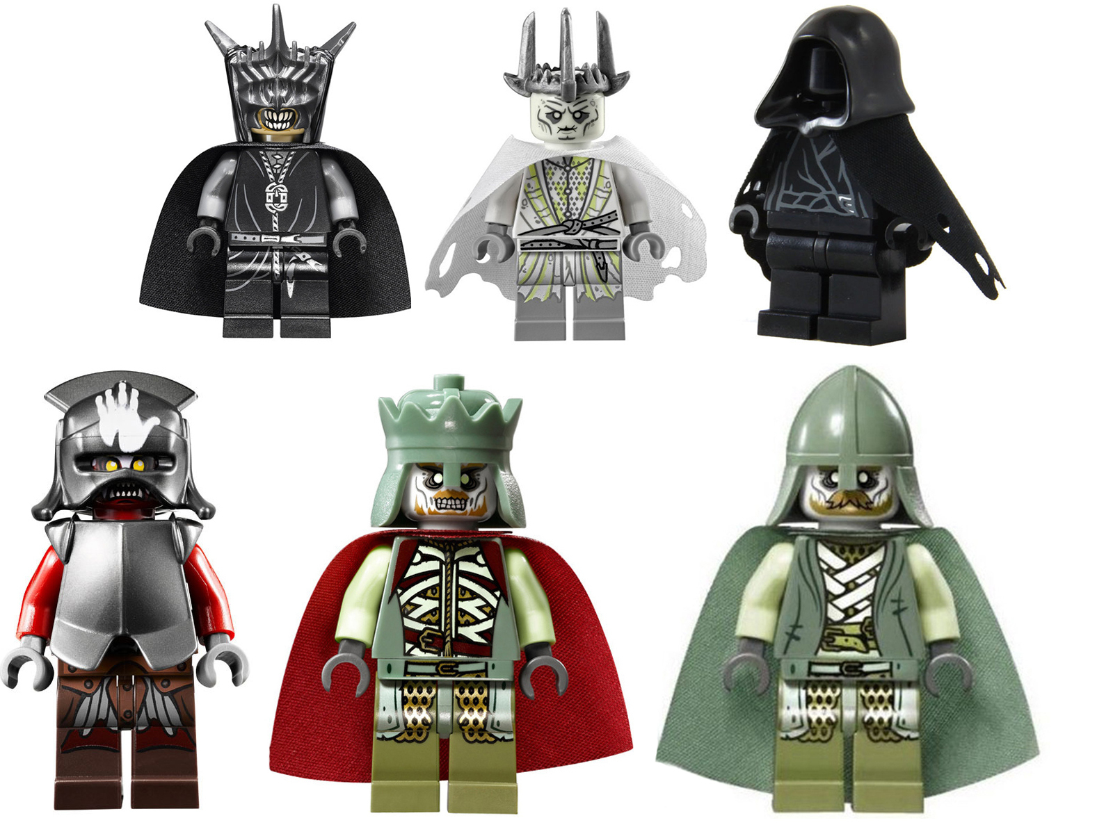 Lord of the Rings The Hobbit Movies 7 Collectible Minifigure Building Blocks