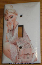 Frozen Elsa Fashion Light Switch Power Outlet Wall Cover Plate & more Home decor