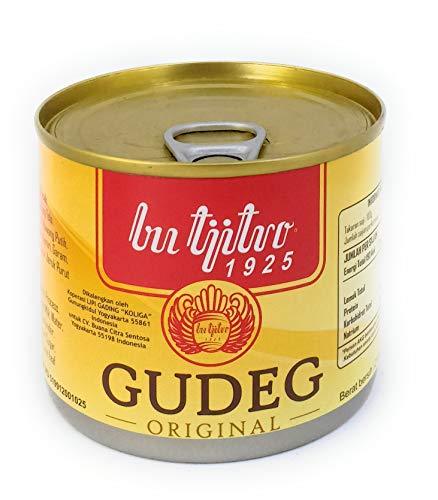 Bu Tjitro Gudeg Kaleng Yogyakarta - Canned Original Flavor, 210 Gram (7.4 Oz)