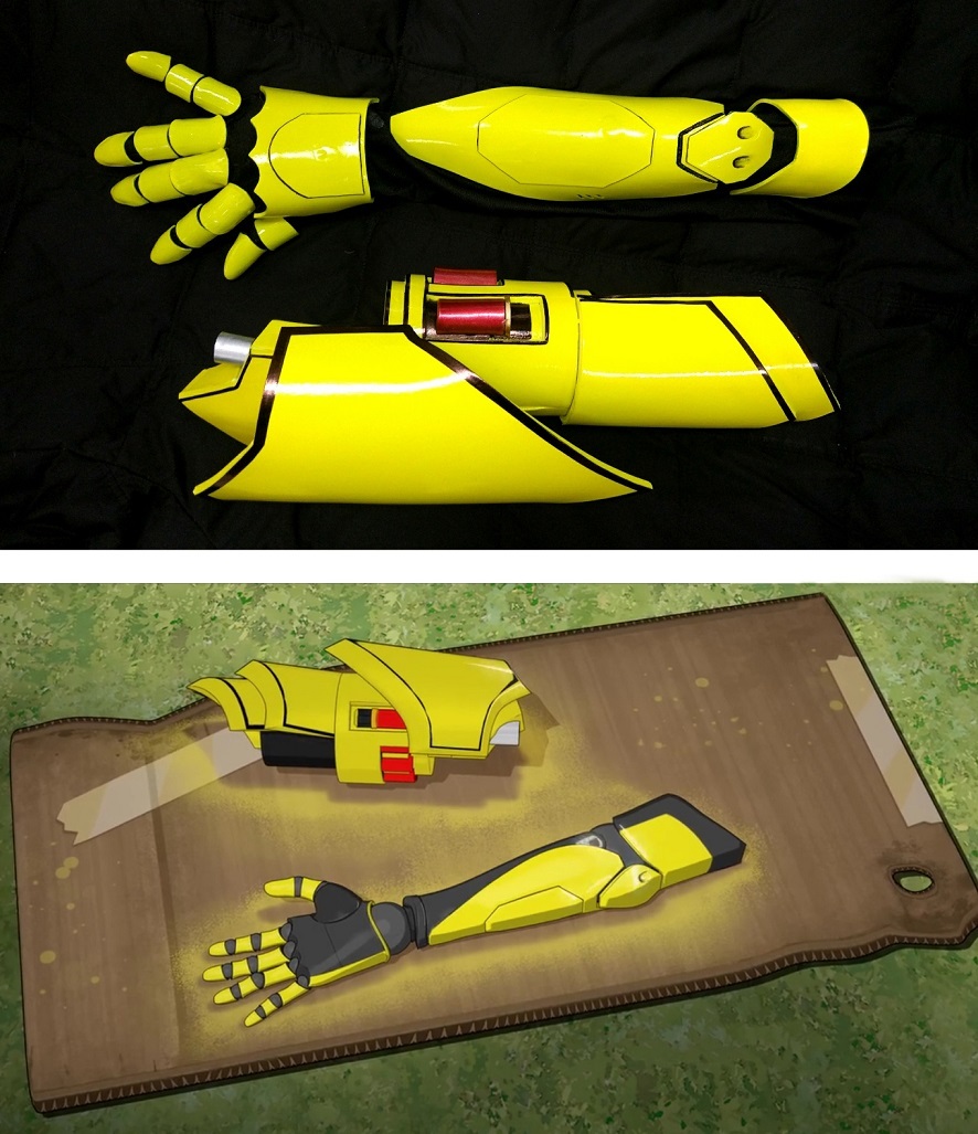 RWBY Volume 5 Yang Xiao Long Robotic Arm Cosplay for Sale