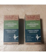SET OF 2-Schiff Nutrition Whole Root Ashwagandha Extract 50 Caps Exp 3/22 - $10.99