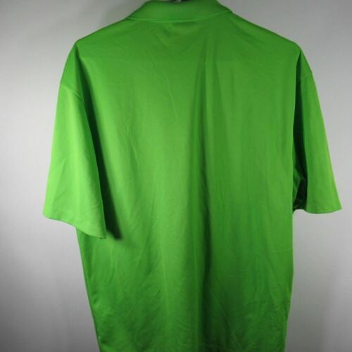 Nike Golf Polo Shirt Large L Lime Green Dri Fit Tennis Rugby - Casual ...