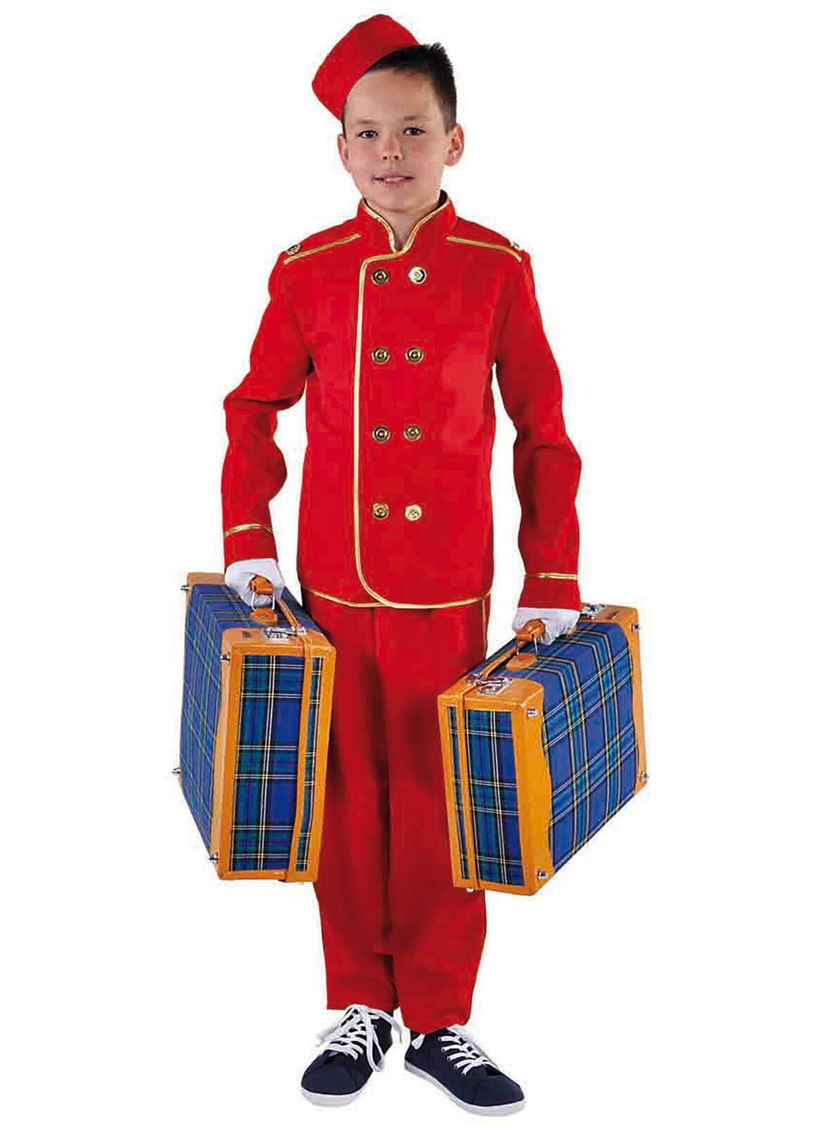 Kids - Bell Boy / Buttons / Hotel Porter Costume - Boys