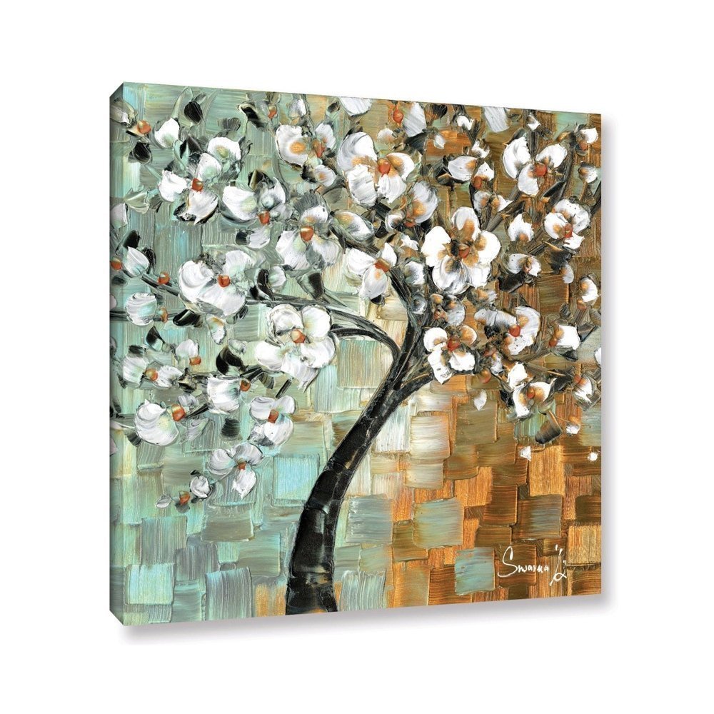 Abstract Wall Art PRINT Mosaic Geometric Cherry Blossom tree Susanna ...