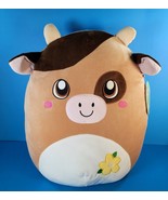 Squishmallows Sage The Cow 16&quot; Easter New - $62.54