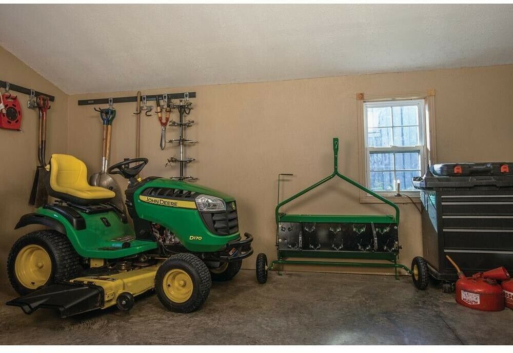 John Deere Dethatcher Plug Aerator Combo 40 in. Adjustable Height Steel