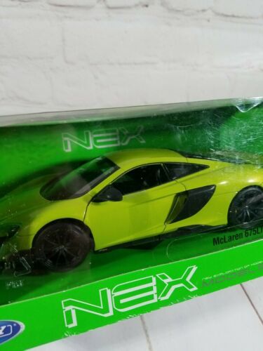 McLaren 675lt Coupe Green 1/24-1/27 Diecast NEX Model Car by WELLY 24089GRN for sale online