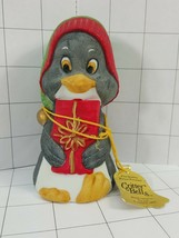 Critter Bells: Penguin with a present Collector Bell  JASCO  #368 - $6.95