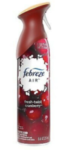 Febreze Air Limited Edition Air Spray, Fresh-Twist Cranberry Scent, 8.8 oz - $8.95