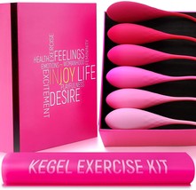 Women Kegel Weight Exercisers 6Pk,Tightening Pleasure,Aids Pelvic Floor ... - $69.99