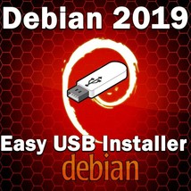 Debian Linux 2019 Easy Installation Usb || 9.13 Version X64 - $18.95