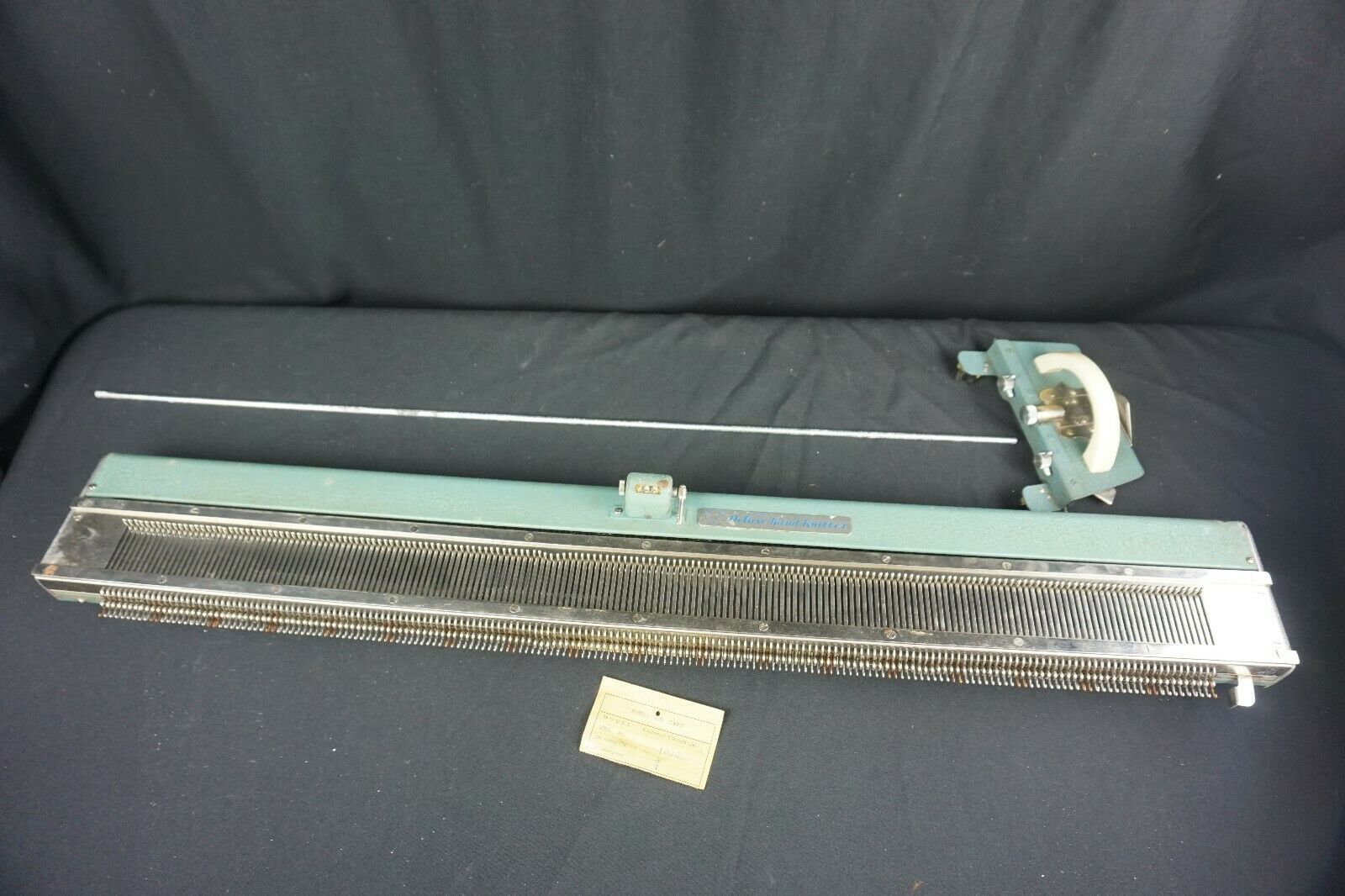 Knitomat Custom Deluxe 180 Hand Knitter Knitting Machine Counter