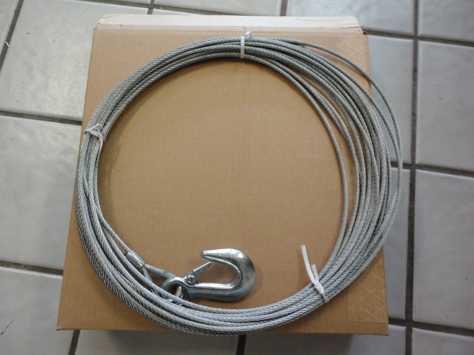 SUPERWINCH REPLACEMENT ATV UTV 4 WHEELER WINCH CABLE 5/32" X 50