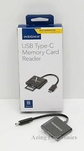 Insignia NS-MCR17TYPC USB Type-C Memory Card Reader - Black  image 1