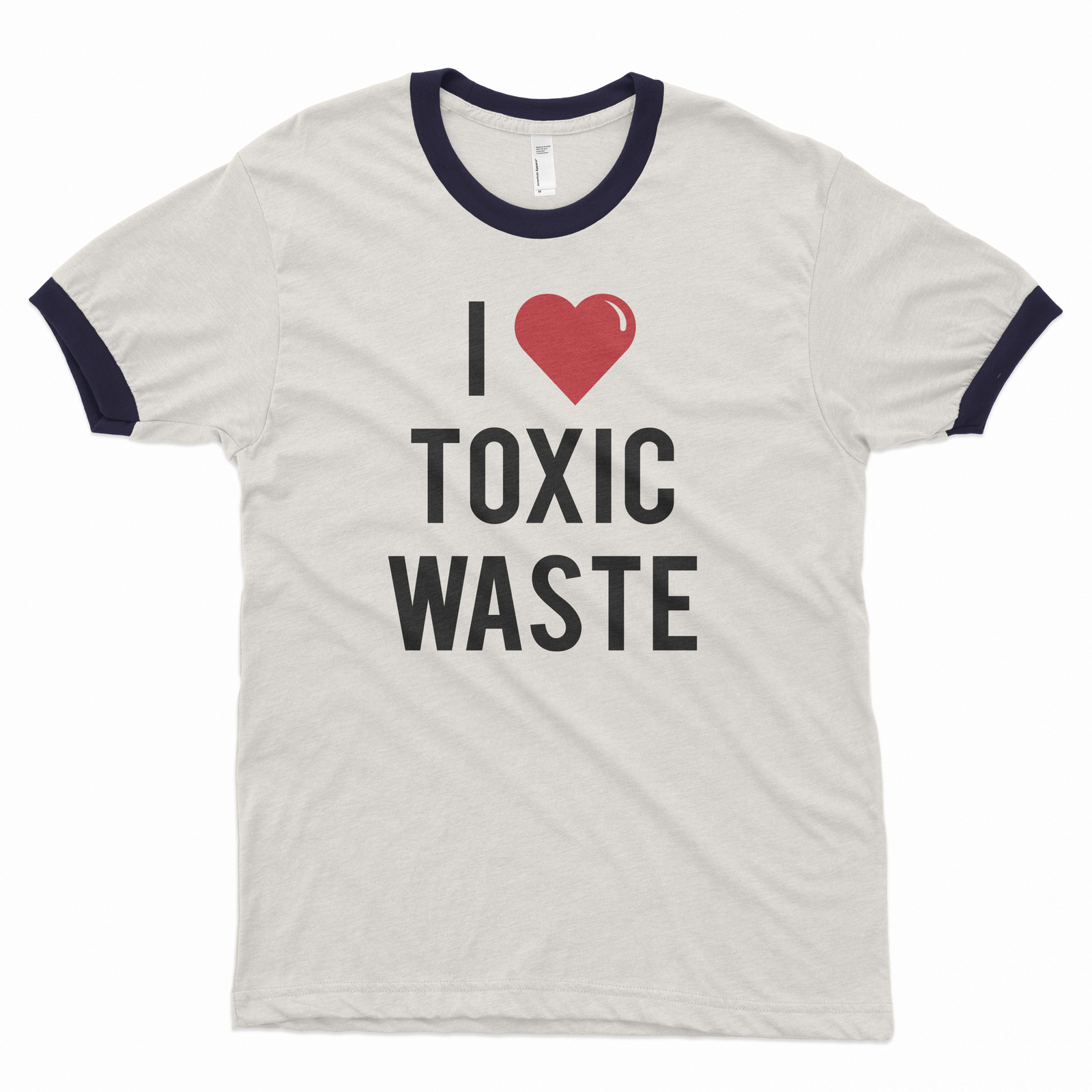 I Love Toxic Waste Shirt T Funny 80's Real Genius Val Kilmer Adult ...