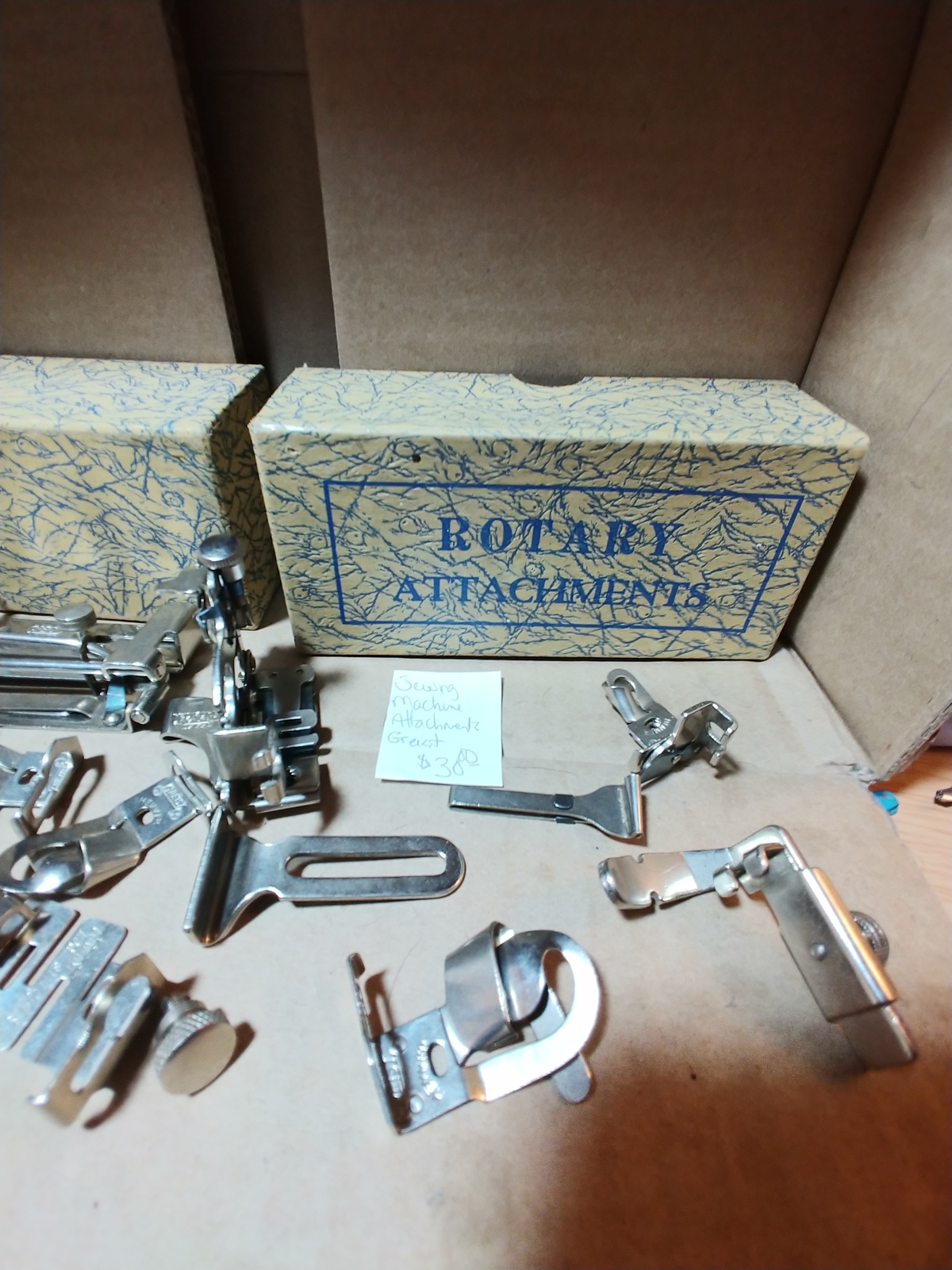 Vintage Sewing Machine Feet Attachments 11 Pieces Greist Sewing Sewing