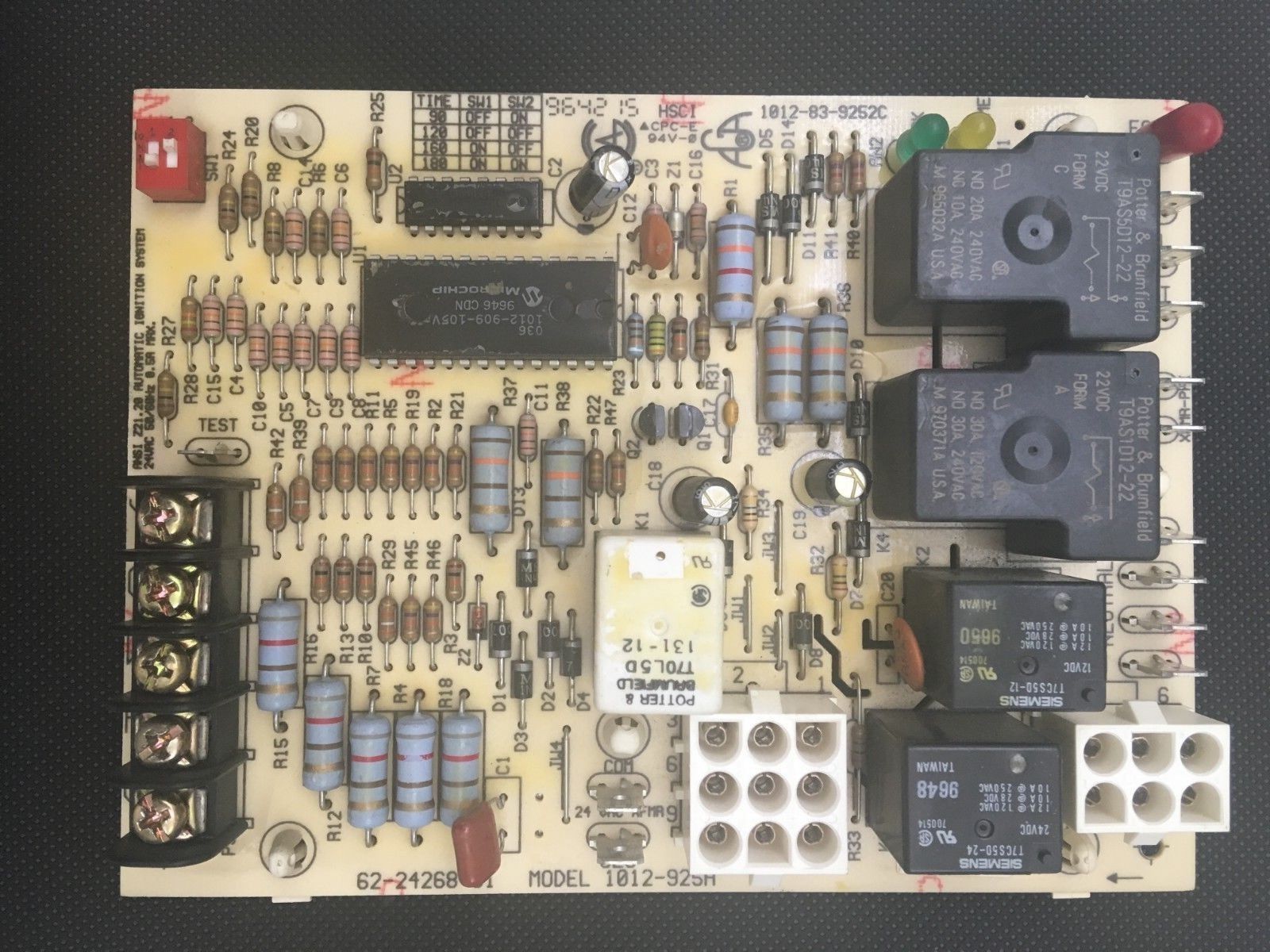 Rheem Ruud Furnace Circuit Board 62-24268-01 1012-925A ...