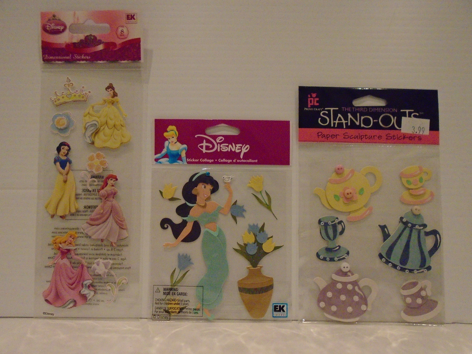 Primary image for A Touch Of Jolee's Disney(R) Dimensional Stickers - Disney Princess & Tea Party
