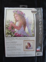 Dimensions PASSION FLOWER ANGEL - L. Hein Counted Cross Stitch SEALED Ki... - $13.50
