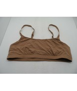 Nueskin Women&#39;s Solid Pattern Bralette 10450 Nude Size XL - $9.49