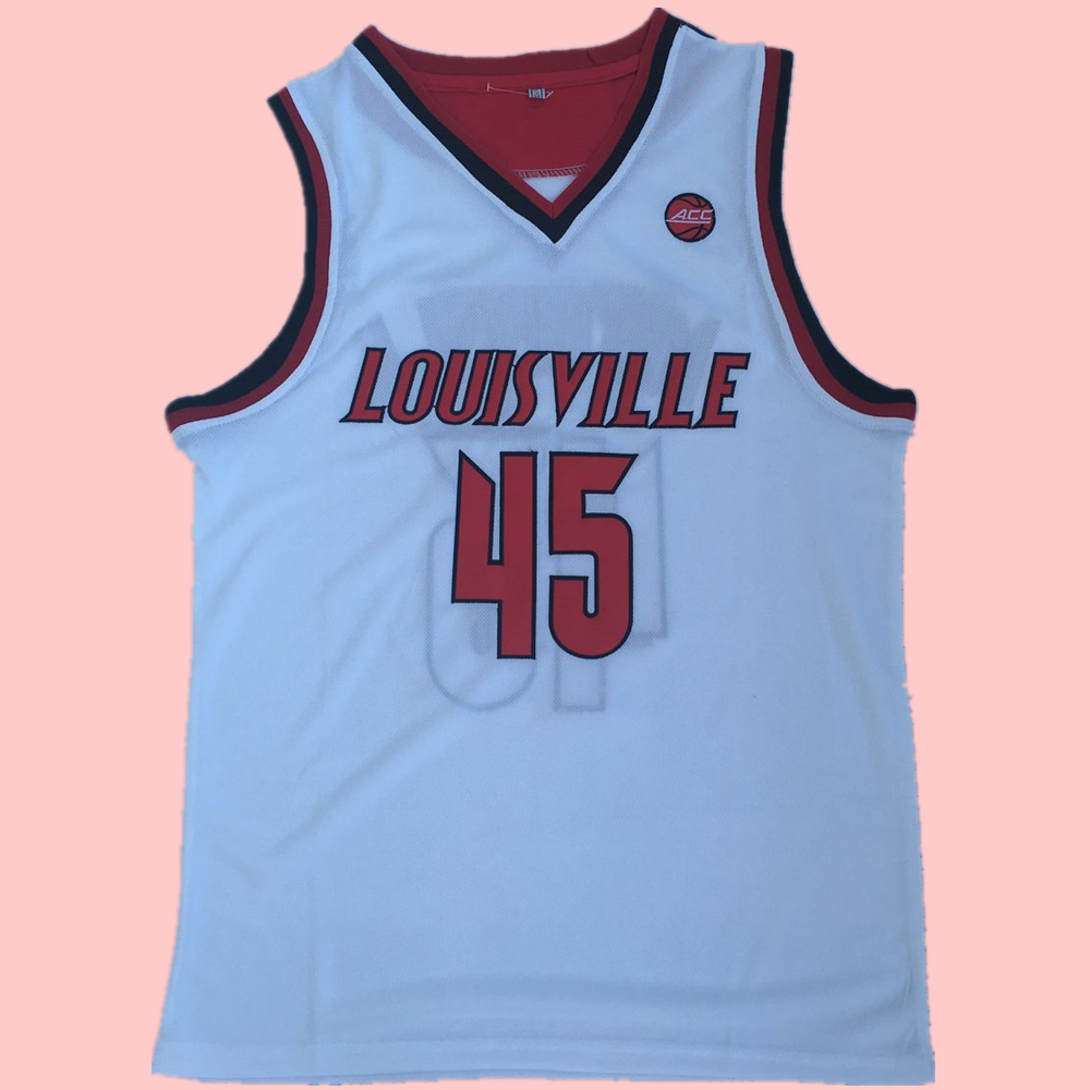 Customized Men's DONOVAN MITCHELL Louisville Cardinals Red College