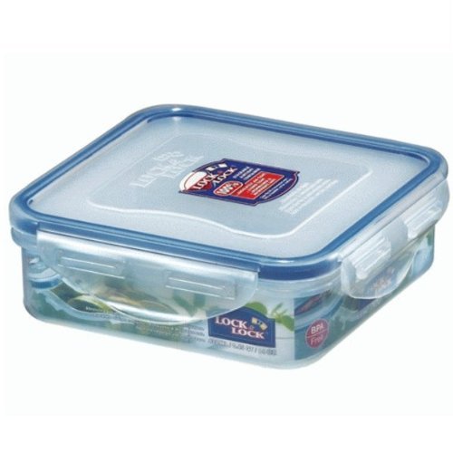 Lock & Lock, Water Tight Lid, Food Container, HPL852, 1.8-cup, 14-oz ...