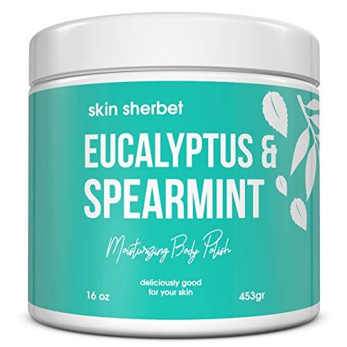 Skin Sherbet Eucalyptus & Spearmint Body Polish Salt Scrub - 23oz
