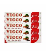 5X Dentifrice Vicco Vajradanti 200g (Lot de 5) LIVRAISON GRATUITE Achete... - $37.53