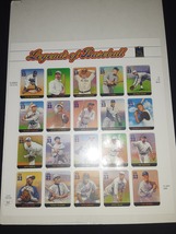 Legends of Baseball USPS 3408 - 2000 NHM Mint Sheet Classic Collection - $25.50