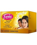 Fem Special Golden Glow Creme Bleach With 24K Gold Dust, Gives Glowing S... - $11.97