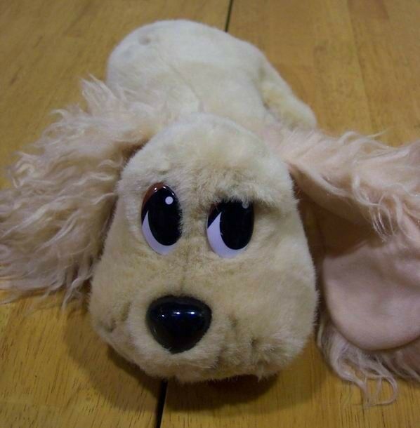 barking stuffed puppy