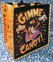 Disney Parks Halloween Trick Treat Reusable Tote Bag Gimme Candy Sugar Rush NEW - $8.99