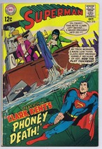 Superman #210 ORIGINAL Vintage 1968 DC Comics image 1