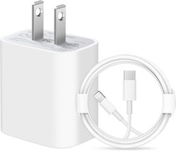 Apple 20W Power Adapter and Lightning/USB-C Cable - OEM - $18.99