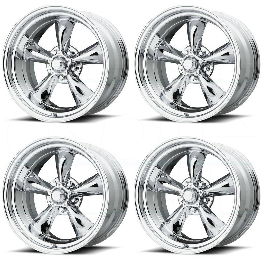 20x8/20x10 VN615 Torq Thrust 1 Pc 5x5.5/5x139.7 0/6 Chrome Wheels Set(4 ...