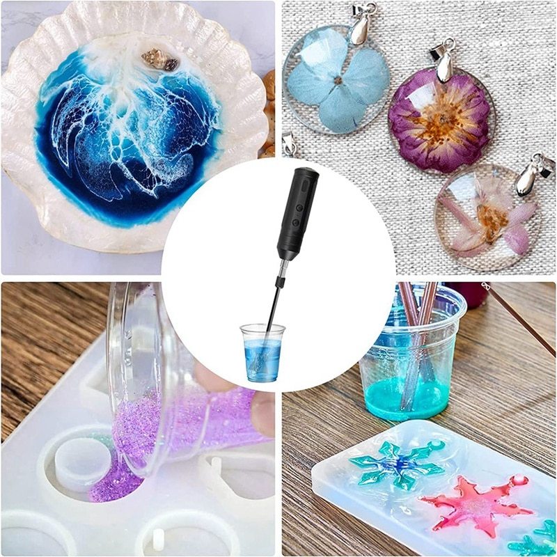 Tool Epoxy Mixer, Handheld Resin Mixing Tools For Resin Stirring