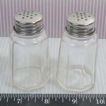 MCM Gemco USA Salt &amp; Pepper Stainless-Glass Shakers - $17.81