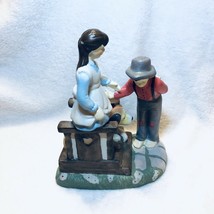 American Traditions “First Date” Hand Painted Ceramic Piece-Vintage - $20.98