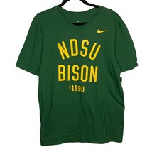 NWT Nike Men's North Dakota State University Bison Crewneck Tee Green L - $23.20