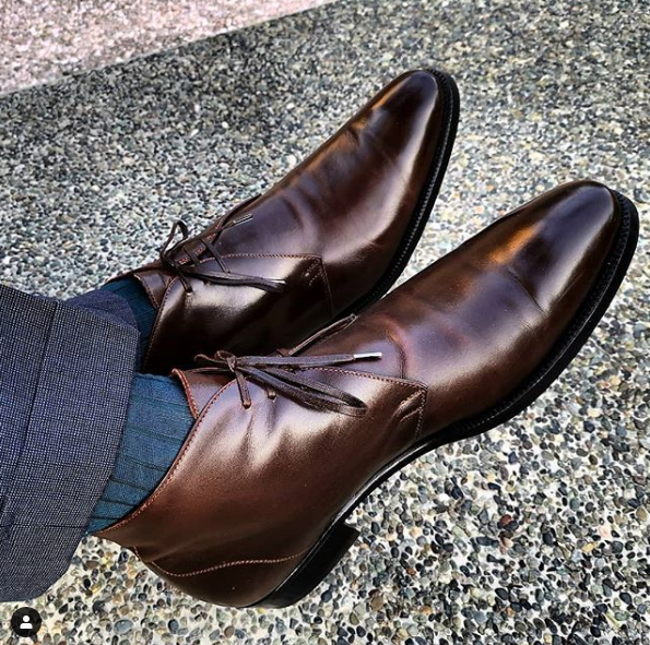 mens brown dress chukka boots