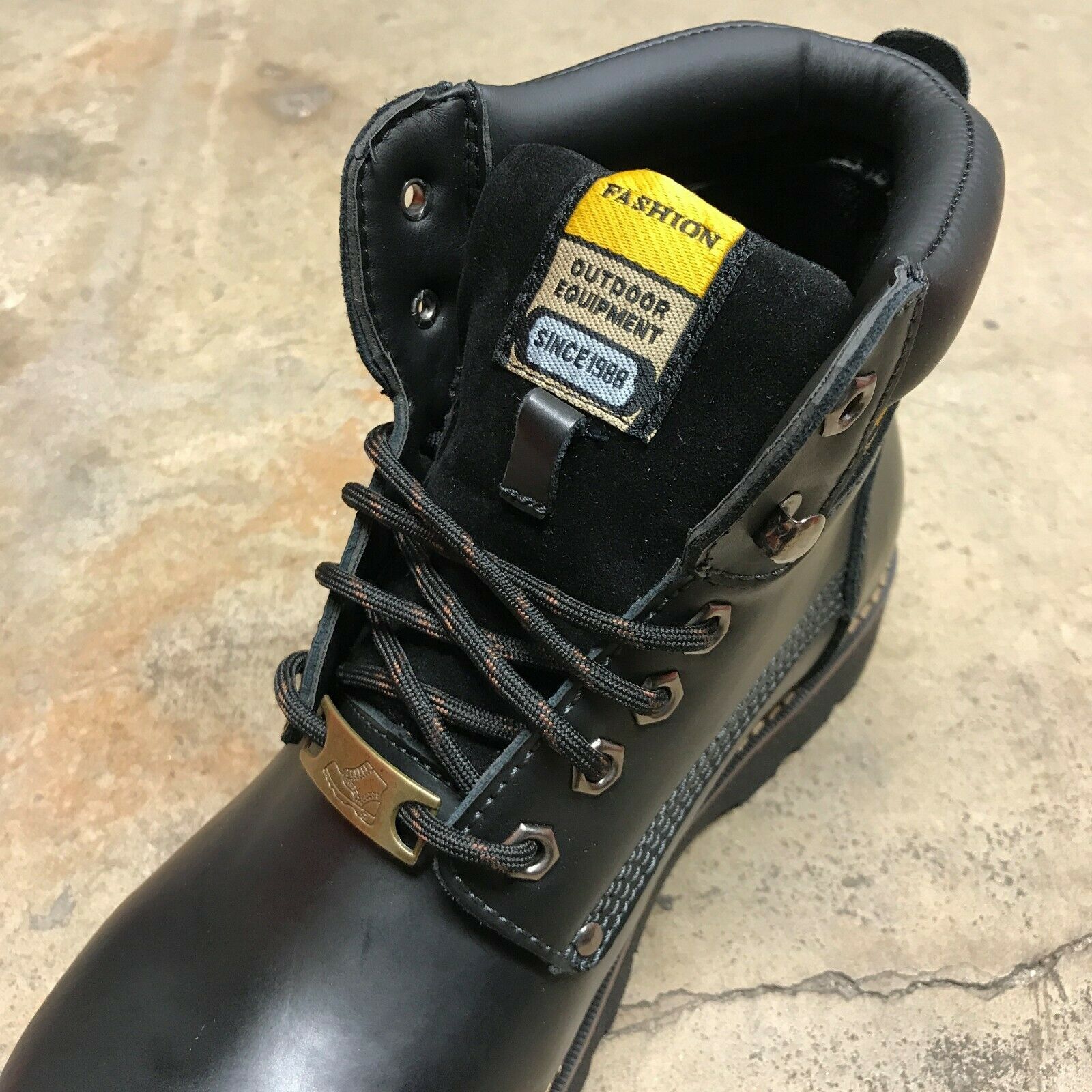 5 pairs 5mm Thick Heavy duty Round Hiking Work Boot Shoe laces Military Strings Shoe Care & Repair