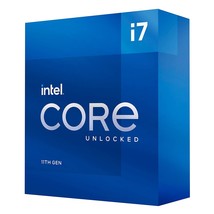 Intel Core i7-11700K Desktop Processor 8 Cores up to 5.0 GHz Unlocked LG... - $787.93