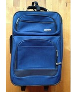 Protege  2-Wheel Carryon Luggage /Suitcase Blue 23&quot; height 14&quot; width  6&quot;... - $45.53