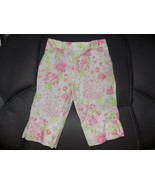 Hartstrings Floral Print Spring Pants Size 12 Months Girl&#39;s EUC - $15.30