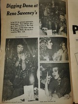 ORIGINAL Vintage 1975 The Gig Magazine Newspaper John Denver Raquel Welch image 2