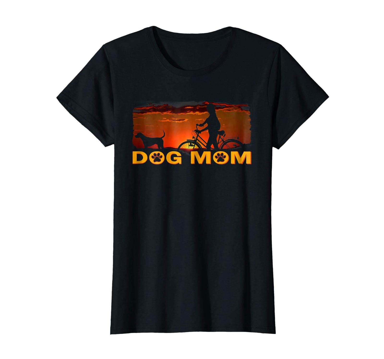 Dog Fashion - Best Dog Mom Tshirt- Funny Dog Tshirt Gift for Women Wowen