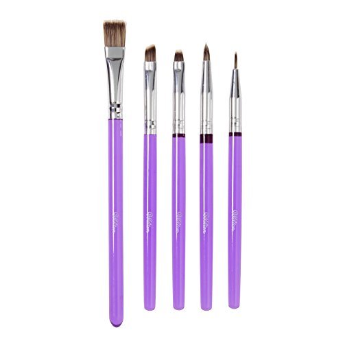 Primary image for Wilton Five-Piece Decorating Brush Set 