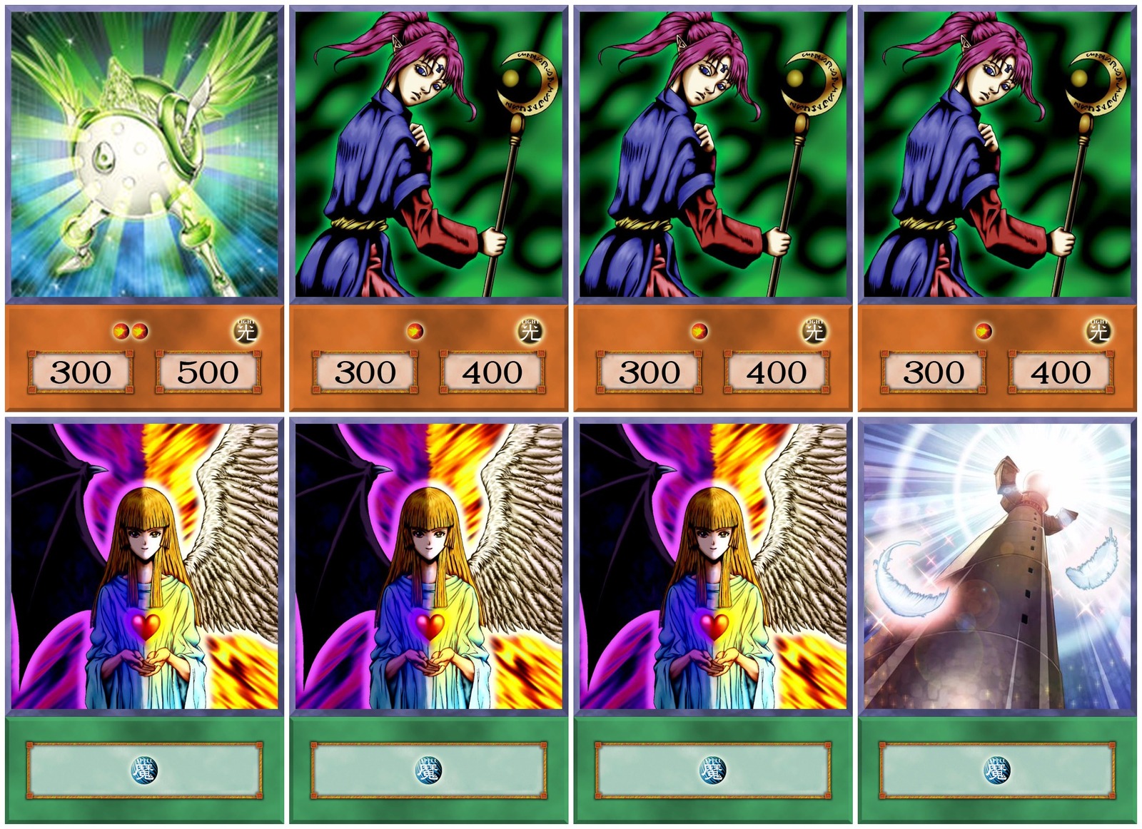 Yugioh Orica Anime Cosplay TEA GARDNER Deck of 40 cards Custom