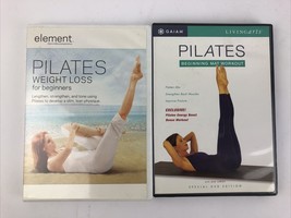 Element: Pilates Weight Loss for Beginners (DVDS) + GIAIM: Beginning Mat... - $11.99